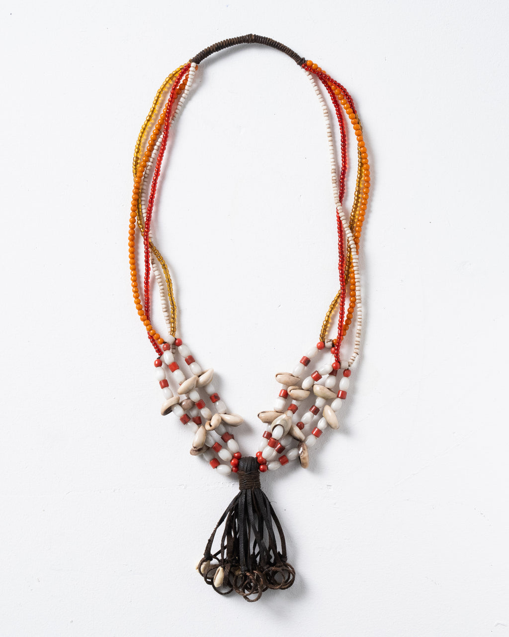 Traditional decorative necklaces of North Cameroon