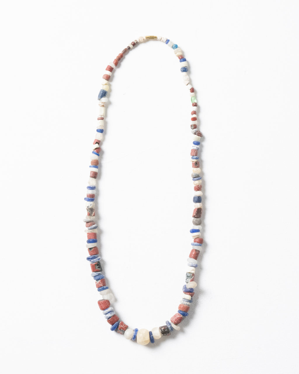Collection of Bauxite & Old Malian Stone Necklace