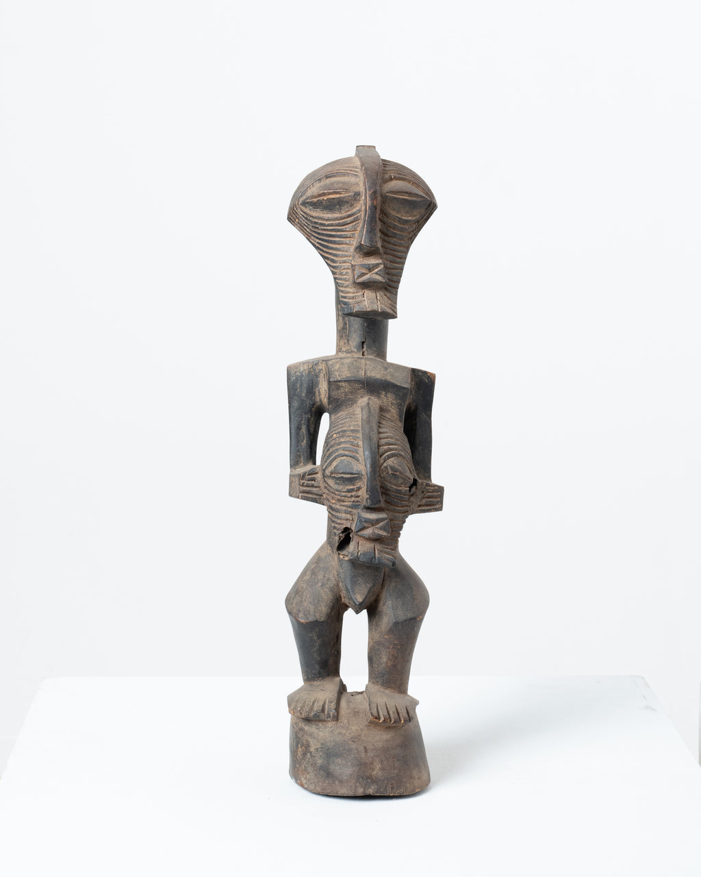 Two-faced sculptures of the Songye people