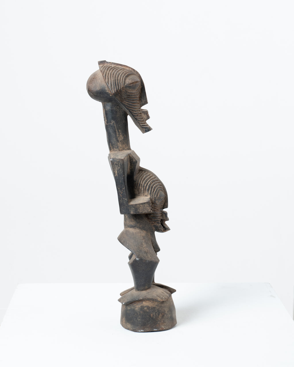 Two-faced sculptures of the Songye people