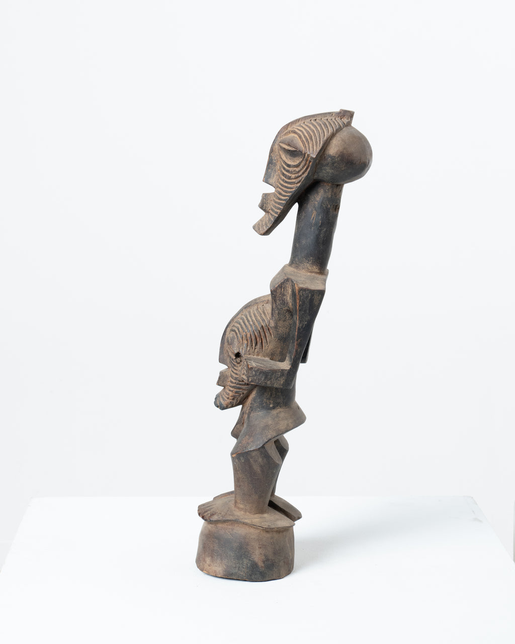 Two-faced sculptures of the Songye people
