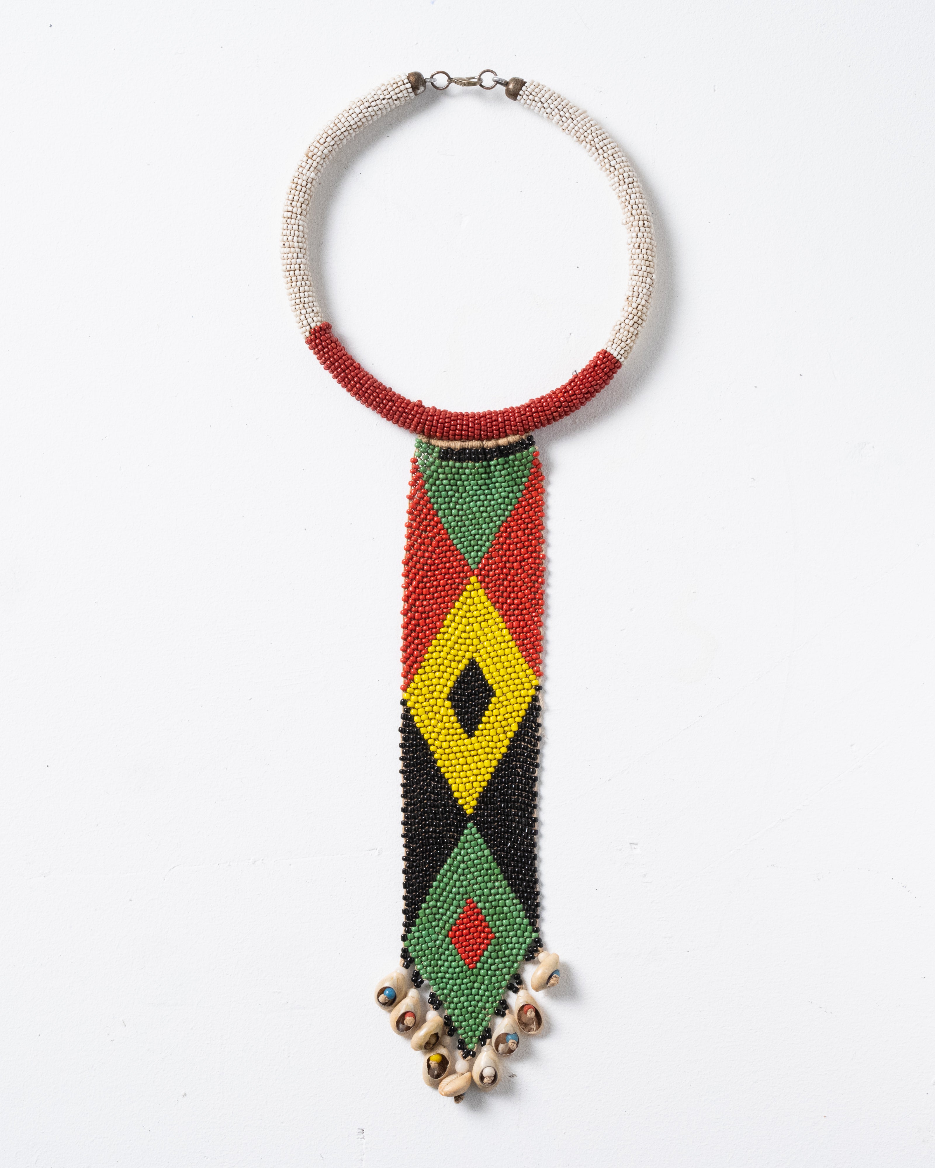 Traditional Beaded Necklace from North Cameroon