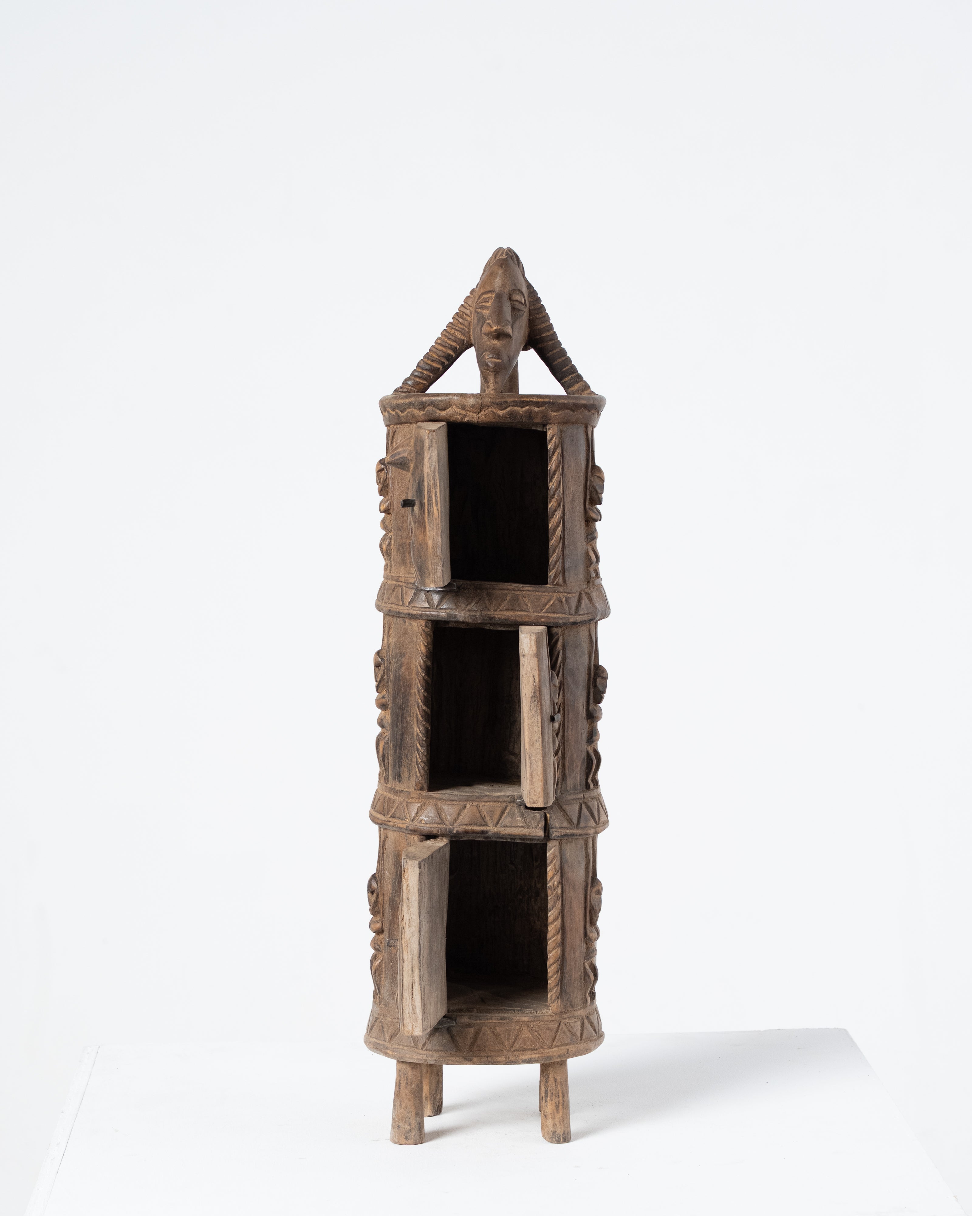 Dogon Door Antique Shelf