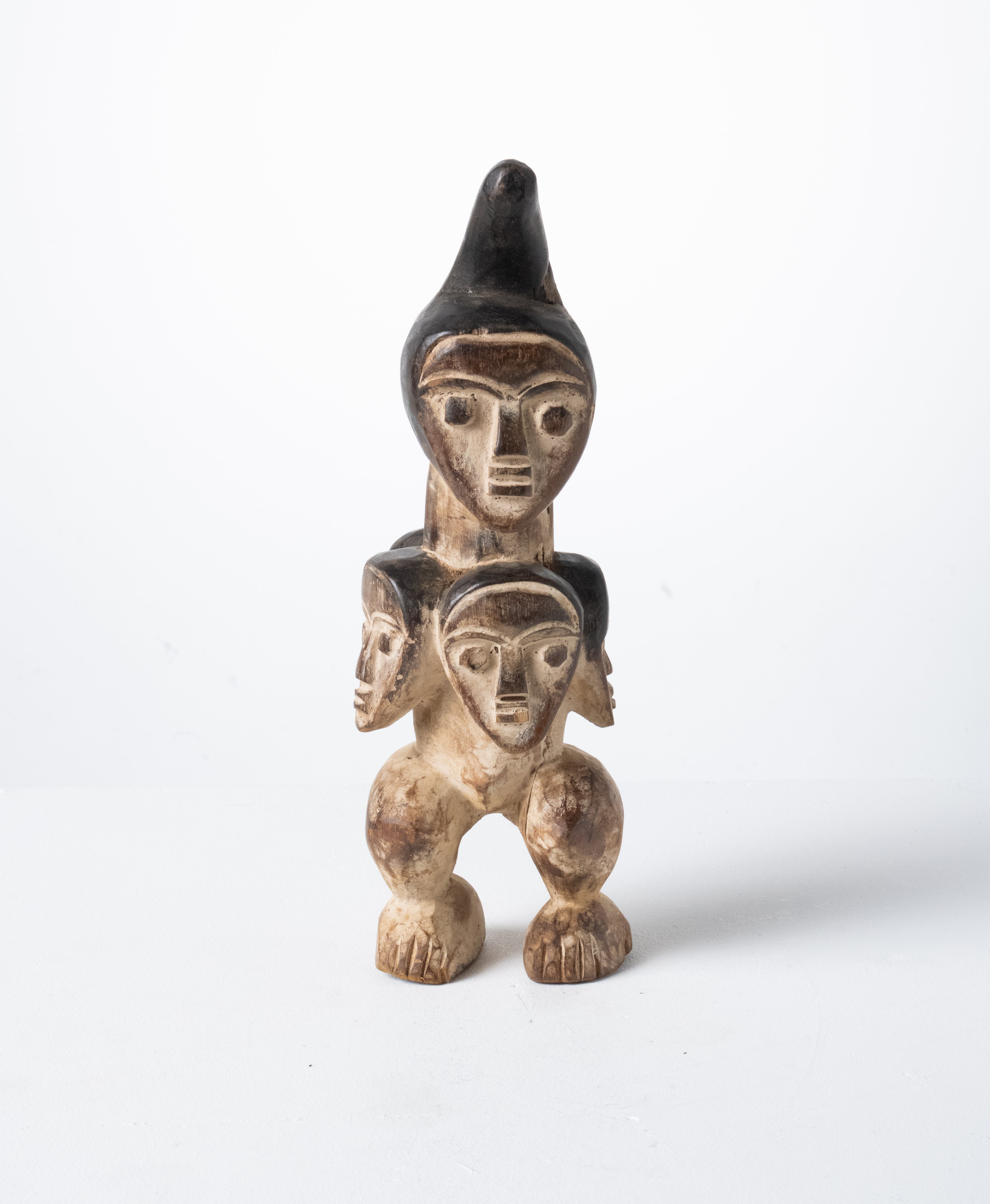 Statues of those who guide the multiple visions of the Laga people along the Congo-Gabon border