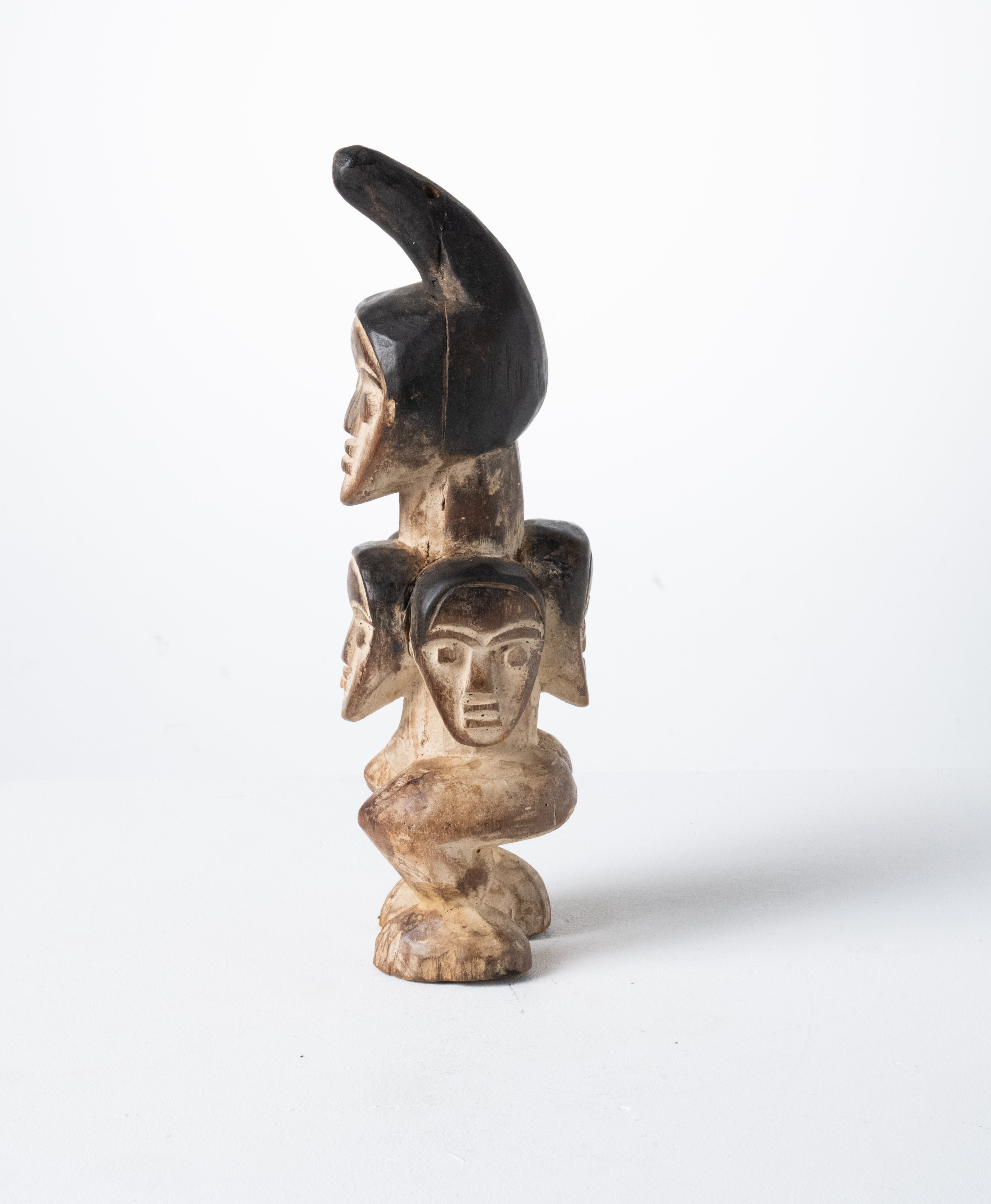 Statues of those who guide the multiple visions of the Laga people along the Congo-Gabon border