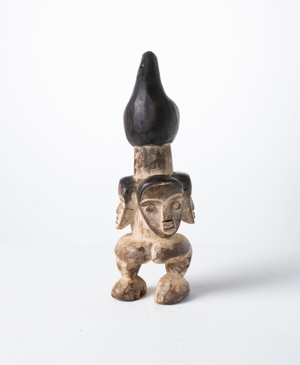 Statues of those who guide the multiple visions of the Laga people along the Congo-Gabon border