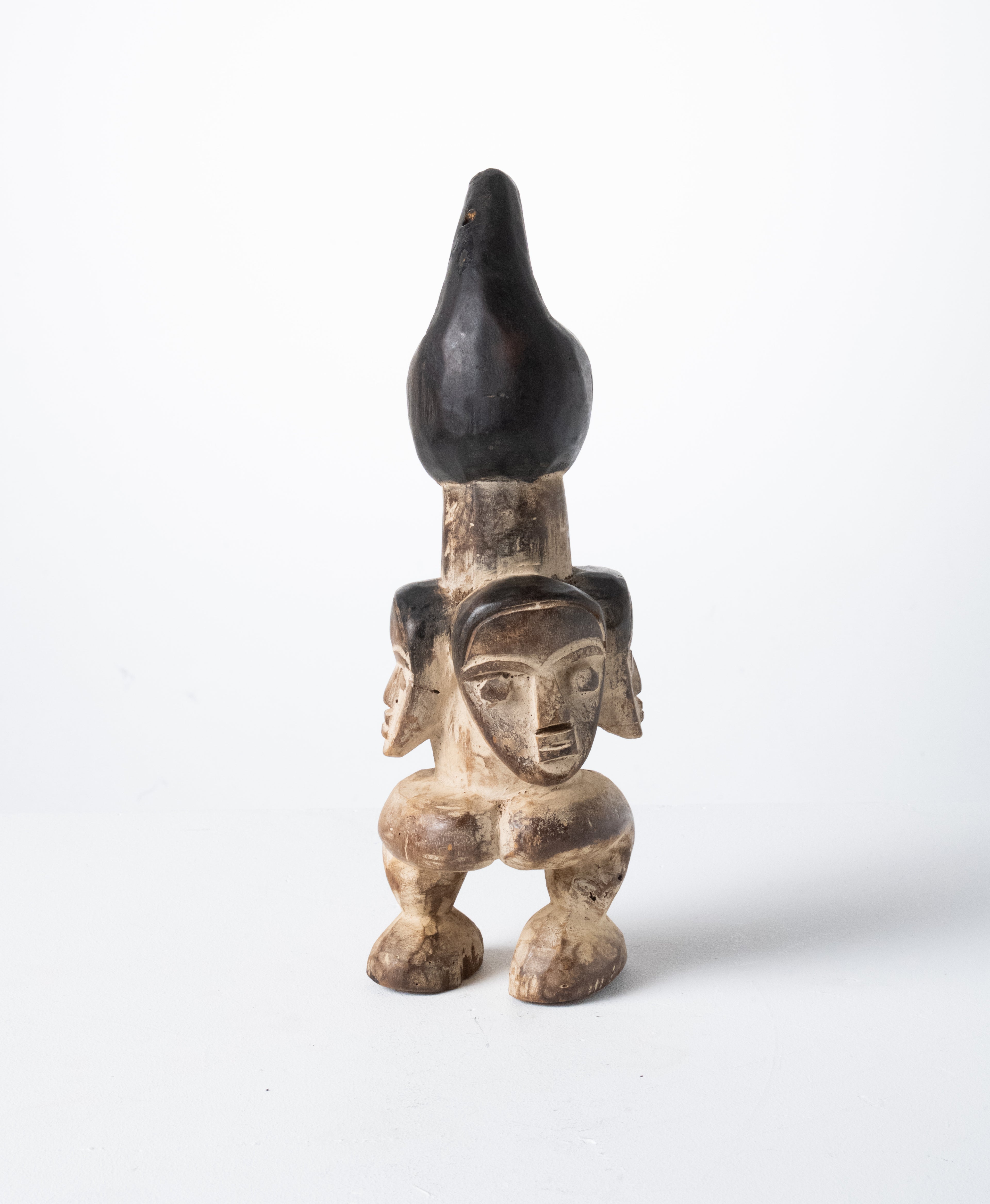 Statues of those who guide the multiple visions of the Laga people along the Congo-Gabon border