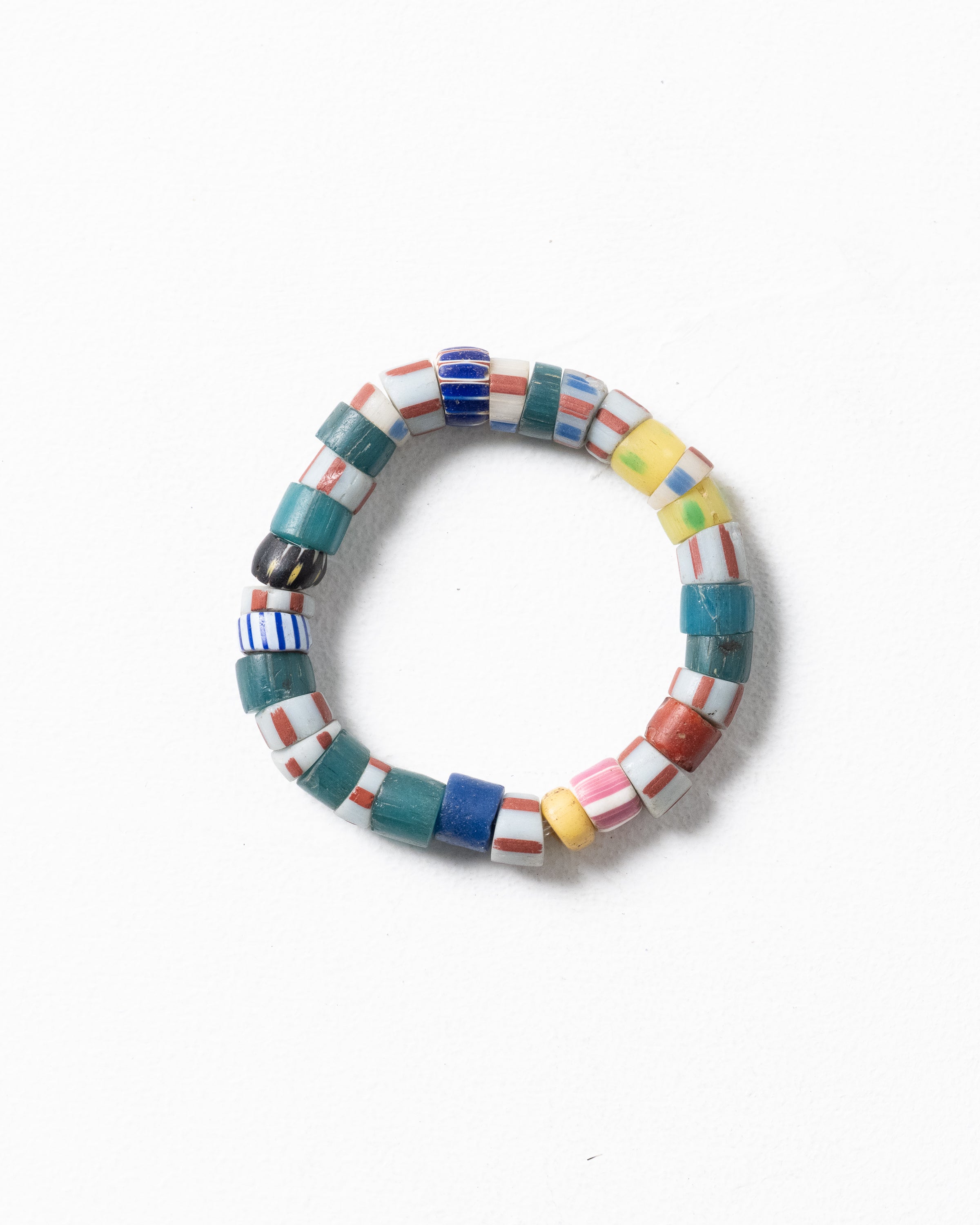 Venetian Chevron Design Antique Beads