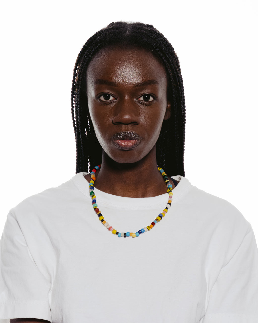 African Antique Bead Assorted Necklace