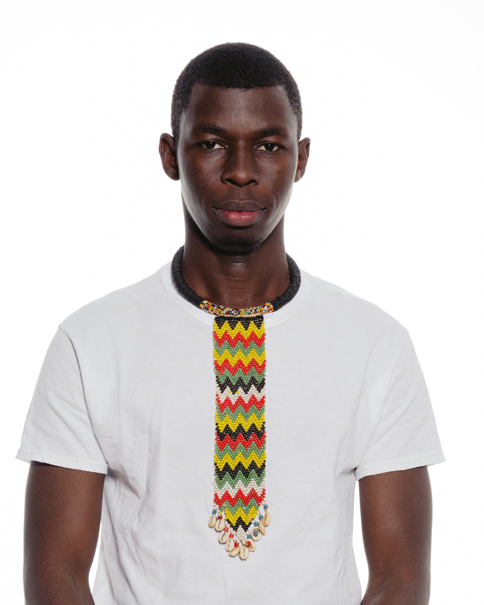 Traditional Beaded Necklace from North Cameroon