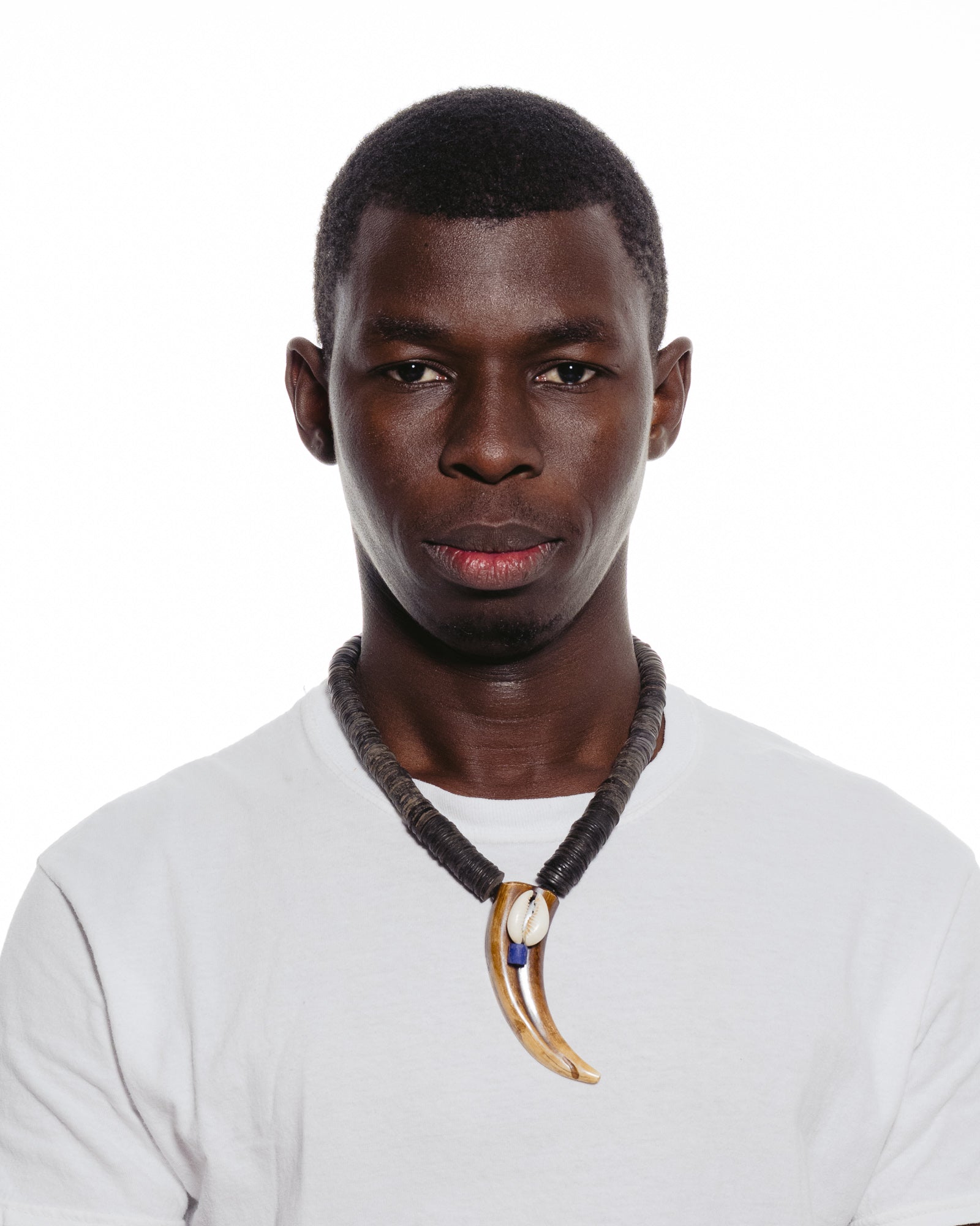 Antique Coco Record Beads & Rhinoceros Horn