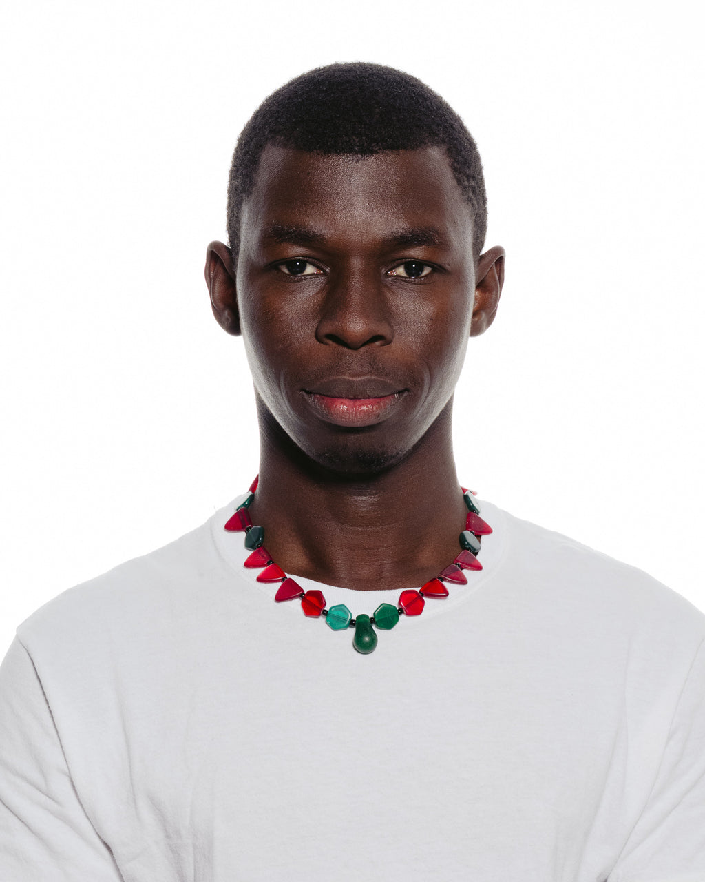 Traditional Muslim Beads from Nothern Nigeria. <Hantan Kuturu >