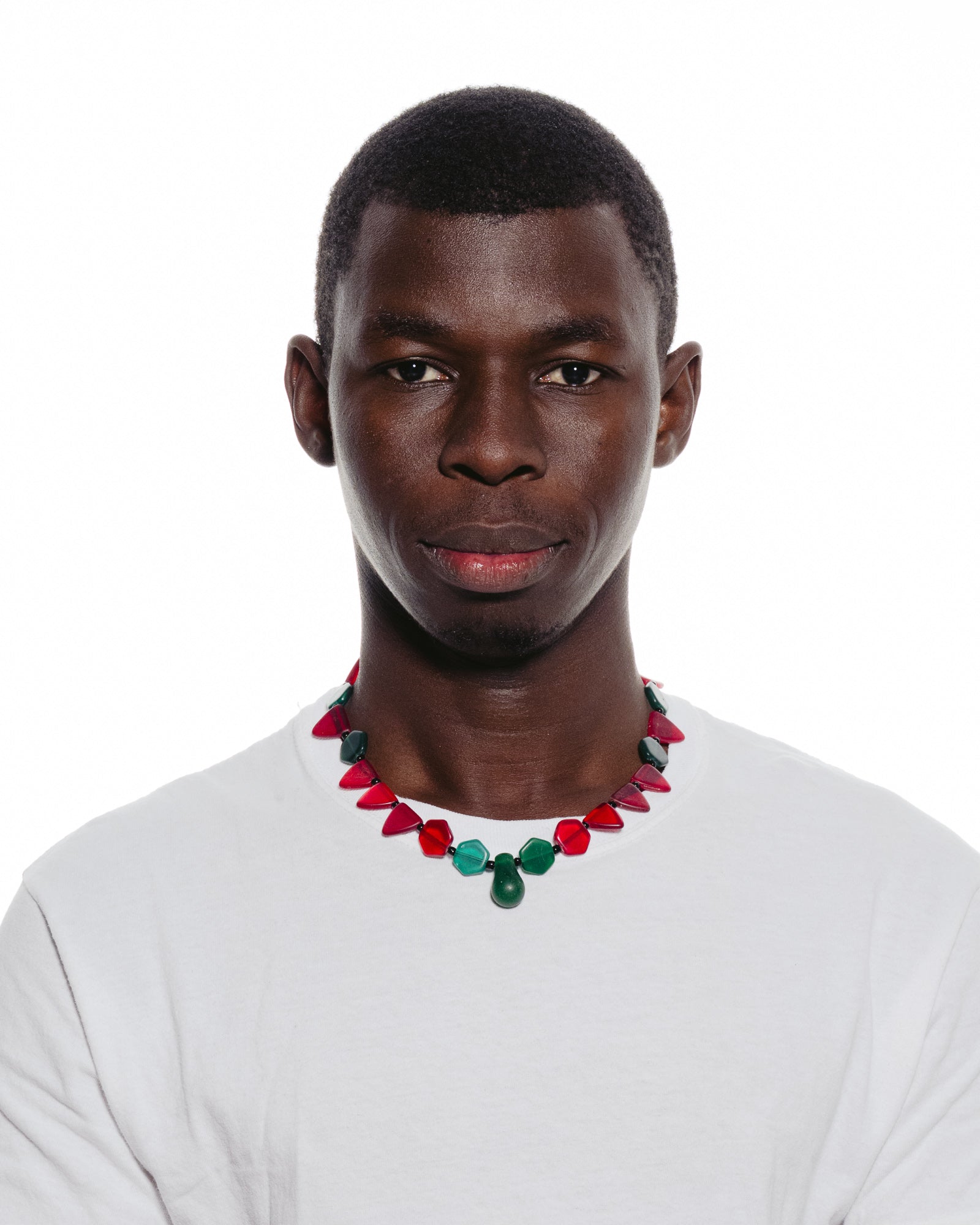 Traditional Muslim Beads from Nothern Nigeria. <Hantan Kuturu >