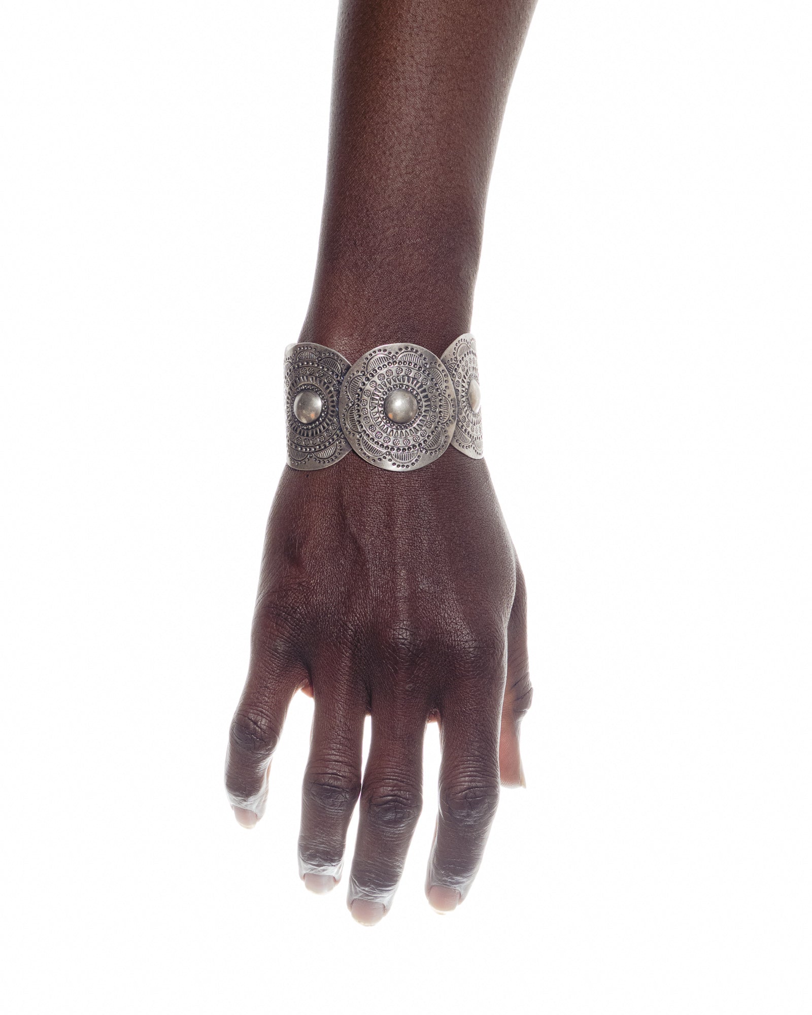 Ancient Silver Bangle from Northern Egypt