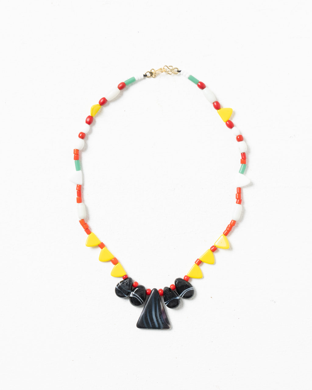 Combination Necklace Featuring Antique Dogon Beads & Tanzanian Stone Beads